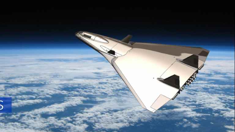 Exodus spaceplane simulation