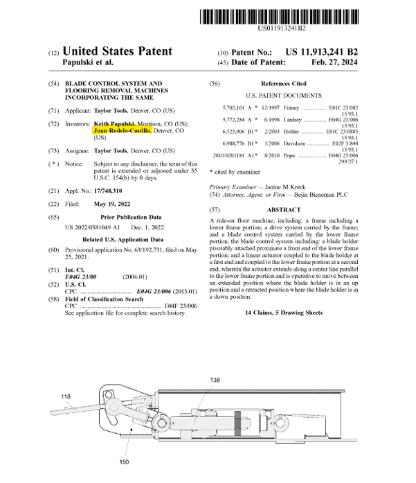 Taylor Tools mechanism image 1